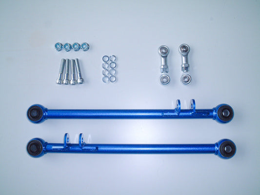 Cusco Rear Lateral Link Kit Non-Adjustable High-Strength Rubber Bush w/ End Link | Subaru WRX GD (Non-STi Only) (666 474 LC)