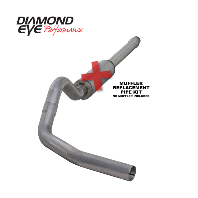 Diamond Eye 4in Catback Pipe | Ford F-250/350 (92-97) (K4310A-RP)