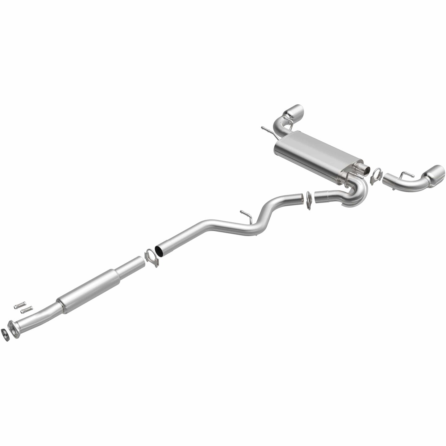 BRExhaust Direct-Fit Replacement Exhaust System 106-0884