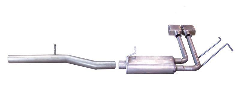 Gibson 3in/2.25in Dual Sport Cat-Back Exhaust | Chevrolet Silverado 1500 LT (14-18) (65660)