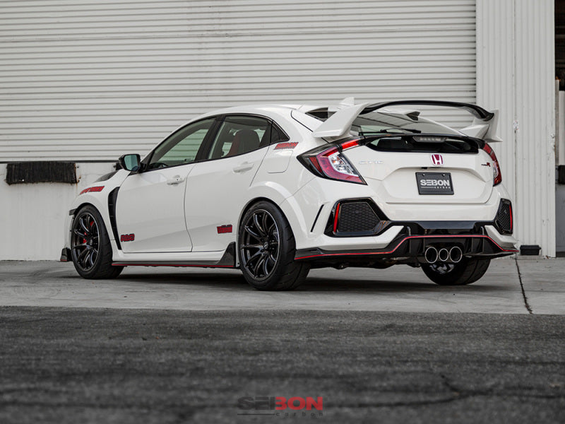 Seibon 2017 Honda Civic Type R OEM Carbon Fiber Side Skirts | Honda Civic Type R (17) (SS17HDCVR-OE)