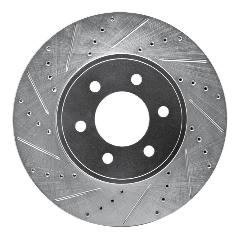 DFC D&S Silver Brake Rotor (FRONT LEFT): Dodge Durango (03)