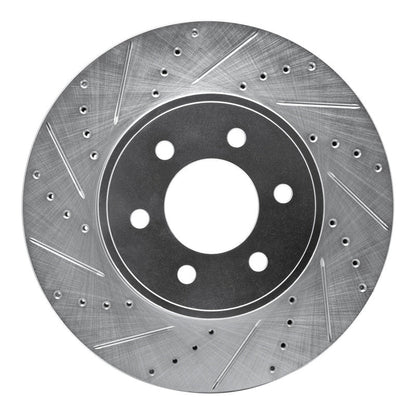 DFC D&S Silver Brake Rotor (FRONT LEFT): Dodge Durango (03)