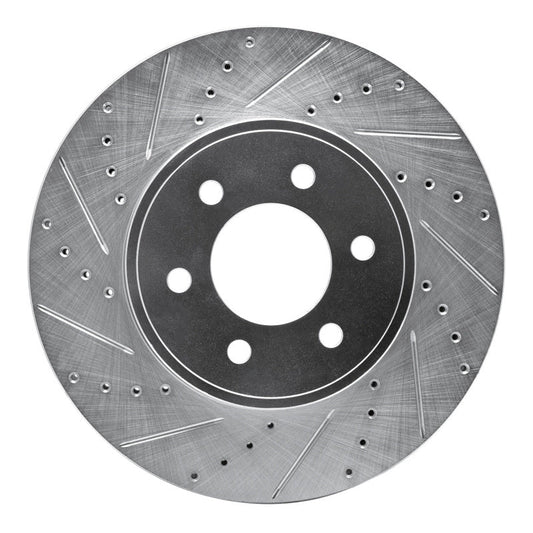 DFC D&S Silver Brake Rotor (FRONT LEFT): Dodge Durango (03)
