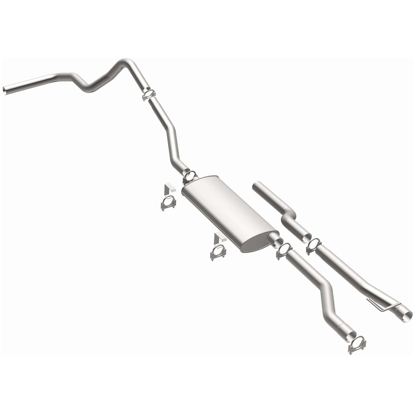 BRExhaust Direct-Fit Replacement Exhaust System 106-0491