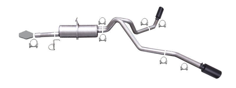 Gibson Dual Extreme Cat-Back Exhaust | Ford F-250 Super Duty Lariat 6.8L (99-04) (69004B)