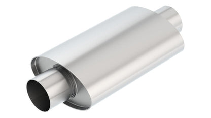 Borla XR-1 Multi-Core 3in Ctr-Ctr Oval Rotary Muffler | Rotary Vehicles (400371)