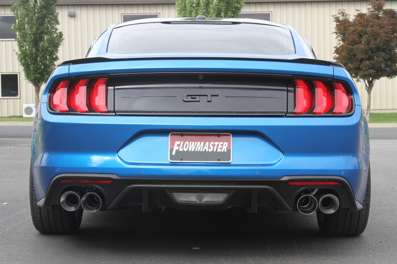 Flowmaster 5.0L Outlaw Axle-Back Exhaust w/ Valves For Ford Mustang (817825)