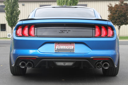 Flowmaster 5.0L Outlaw Axle-Back Exhaust w/ Valves For Ford Mustang (817825)