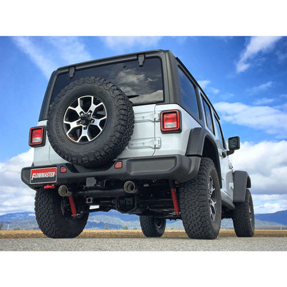Flowmaster Force II Axle-Back Exhaust For Jeep Wrangler JL 18-26 (817841)