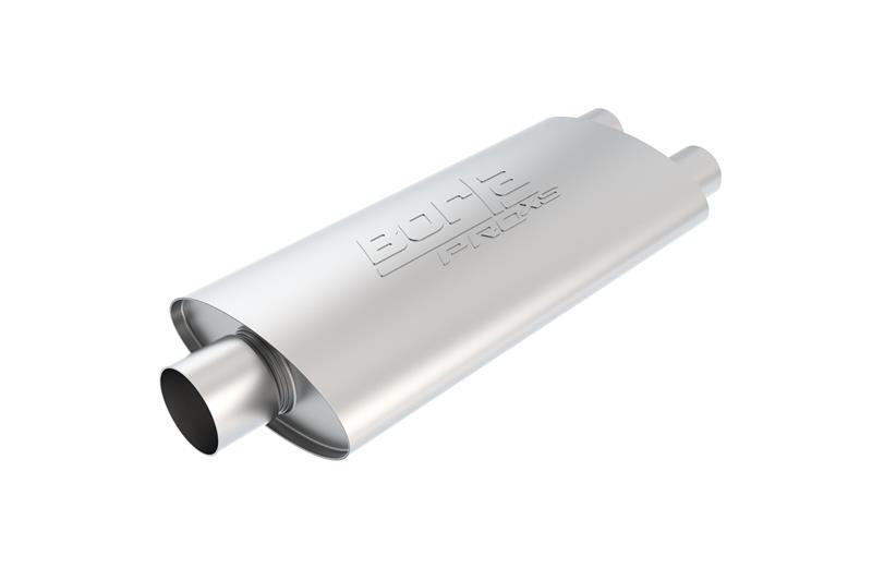 Borla ProXS 3in Inlet Dual 2.25in Outlet Oval Muffler (40670)