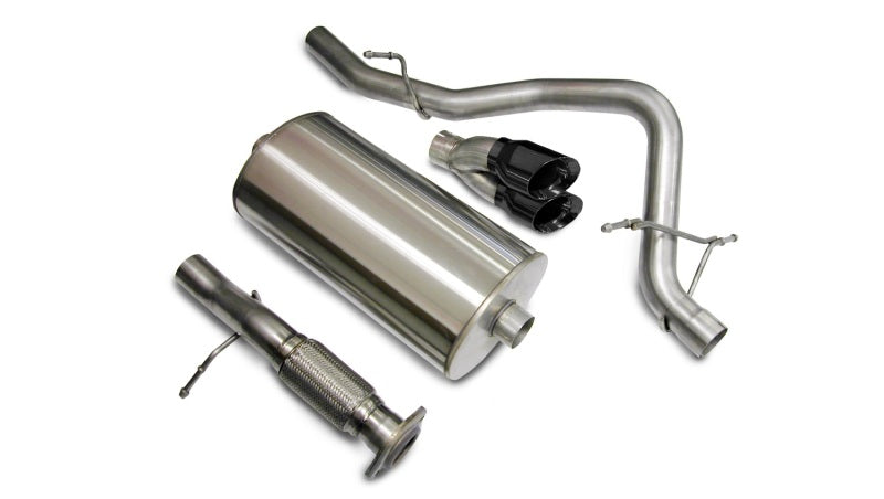 CORSA Sport / 3.0 in Cat-Back 4.0 in Twin Tips | 2007-2008 Tahoe, Yukon 5.3L (14207)