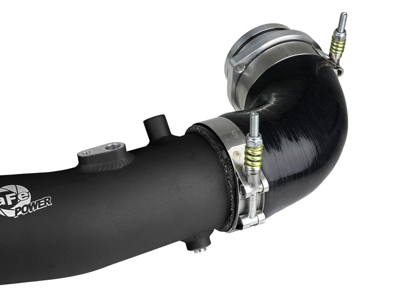aFe 3in Black Intercooler Tube | Toyota Supra 3.0L 2020 (46-20398-B)