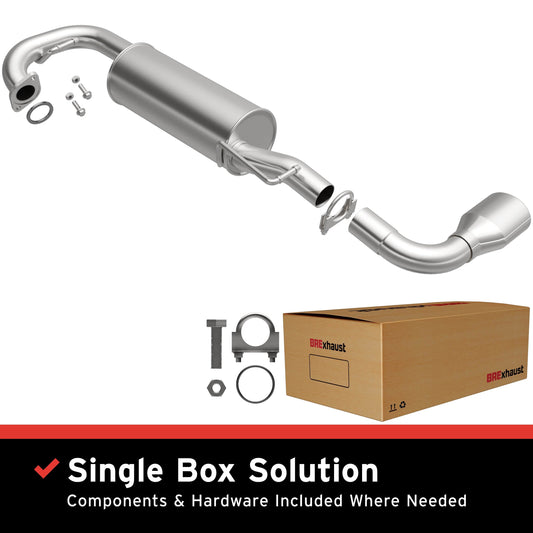 BRExhaust 2011-2016 Scion tC 2.5L Direct-Fit Replacement Exhaust System