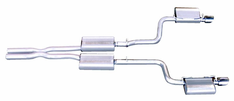 Gibson 2.5in Cat-Back Dual Exhaust | Chrysler 300 C SRT8 (05-10) (617004)