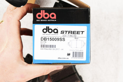 DBA Rear Street Series Brake Pads | Volkswagen Golf S/SE/SEL (15-21) (DB15009SS)