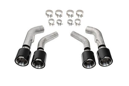 CORSA Replacement / Carbon Fiber 4.5 in Twin Tip Kit | Camaro SS/ZL1 16-24 (21835CF)