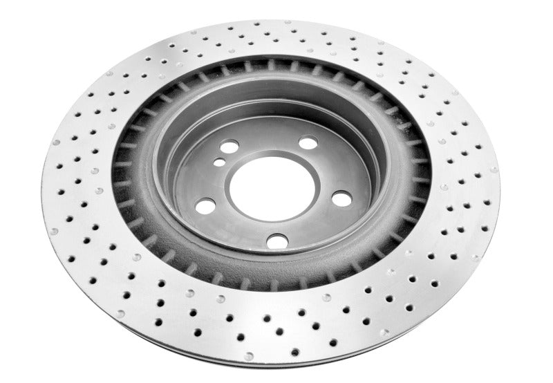 DBA Rear 4000 Series Drilled Iron Rotor | Mercedes-Benz C63 AMG (2008) (DBA42691XD)