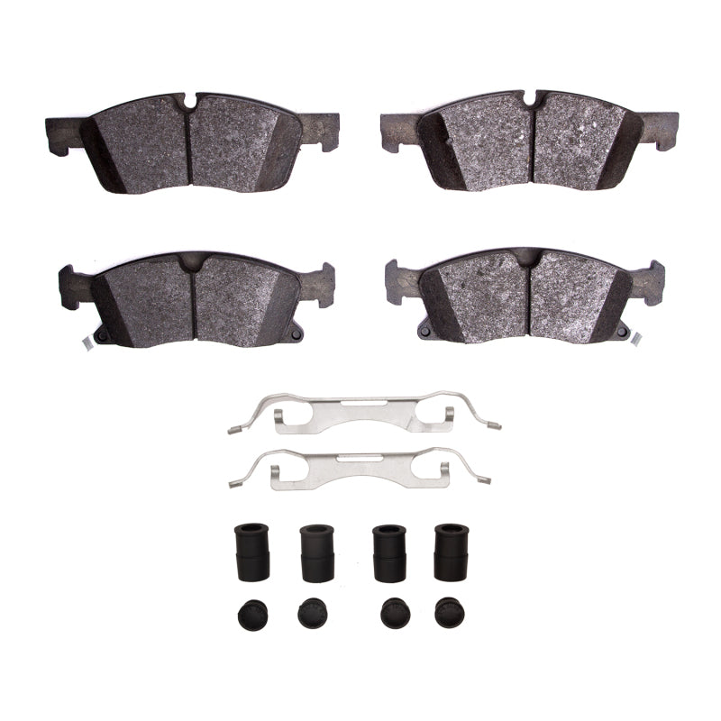 DFC 5000 Advanced Low Metallic Brake Pads and Hardware Kit (FRONT): Dodge Durango (12-20)