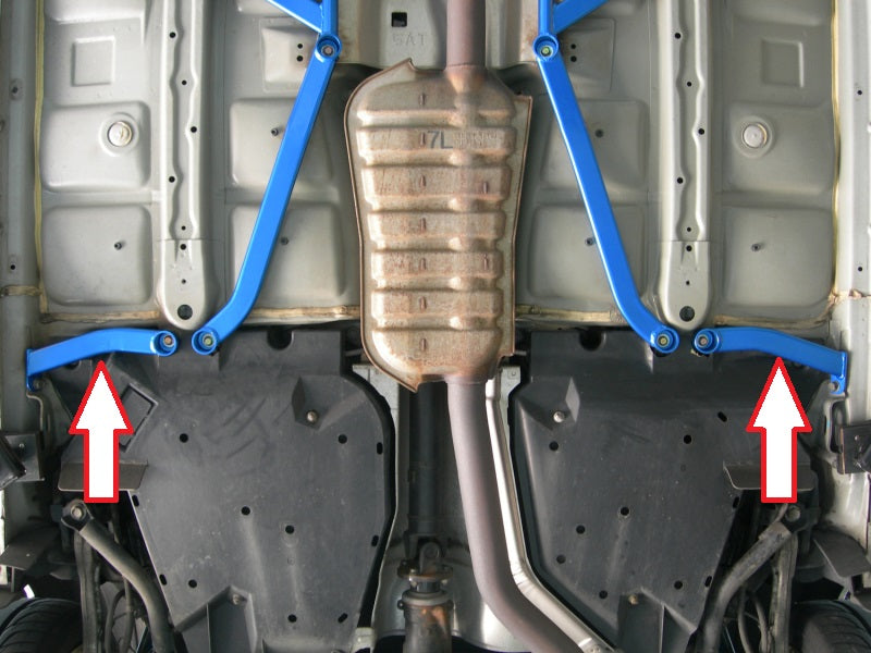 Cusco Power Brace Rear Side | Subaru Legacy B4 (BL5) / BP5/9 Legacy GT (684 492 RS)