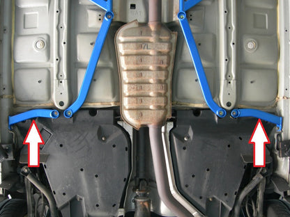 Cusco Power Brace Rear Side | Subaru Legacy B4 (BL5) / BP5/9 Legacy GT (684 492 RS)