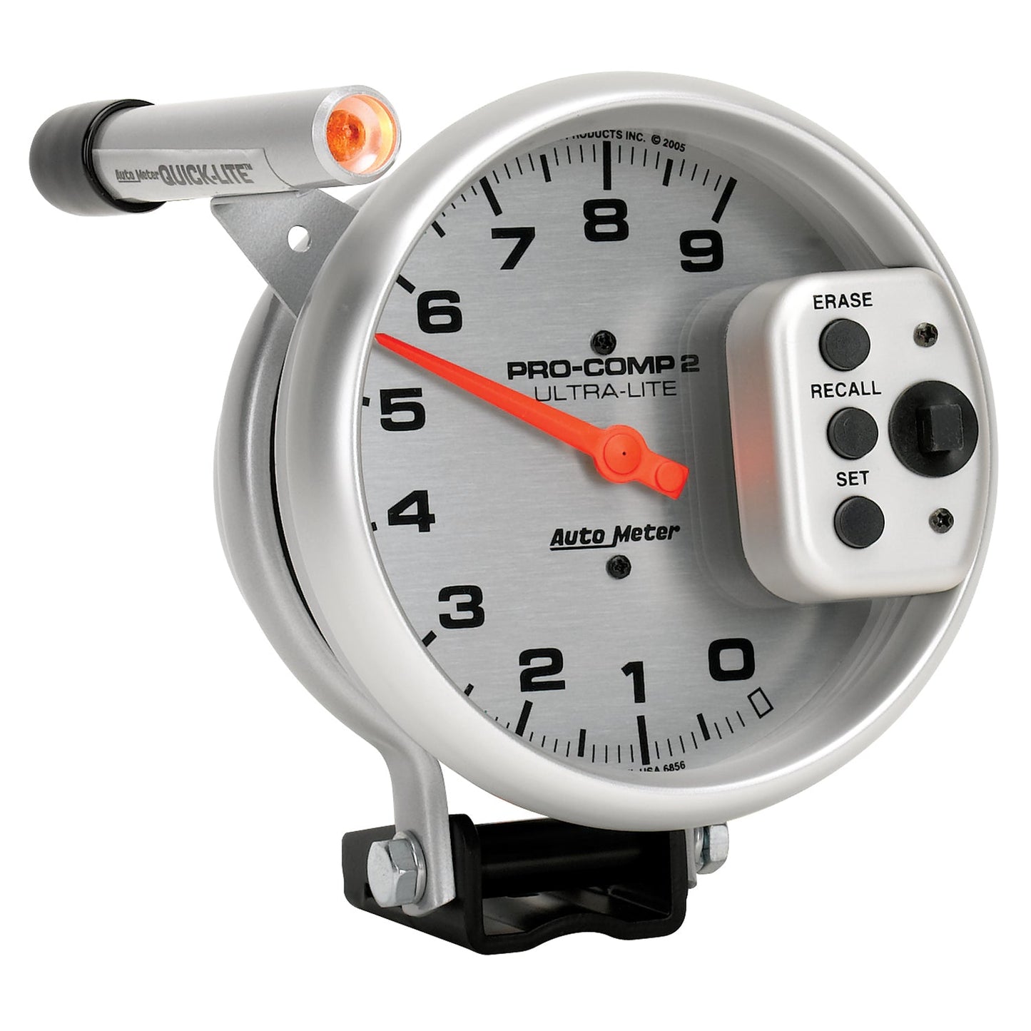 AutoMeter Ultra-Lite 5 inch 9000 RPM Single Range w/ Shift-Lite and Memory Tachometer (6856)