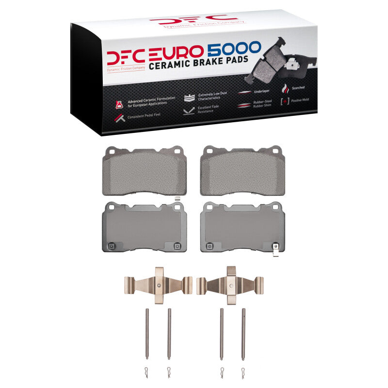 DFC 03-20 Subaru WRX Euro 5000 Ceramic Pads & Hardware | WRX 07-21 (1600-1001-01)