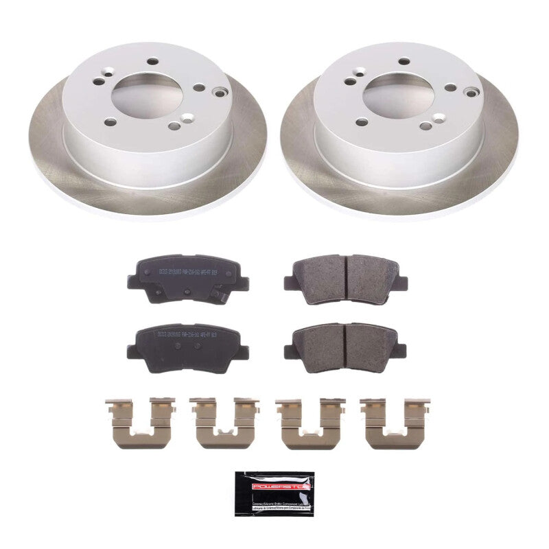 PowerStop Rotor Kit | 2009–2010 Hyundai Sonata (SC5395)