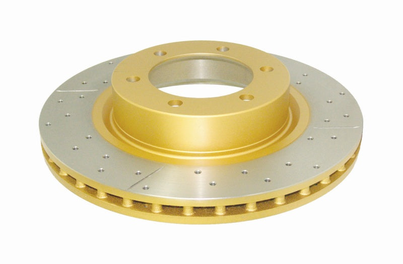 DBA Street Series Drilled & Slotted Front Rotor | Mazda RX-7 (86-92) 5 Lug (DBA636X)
