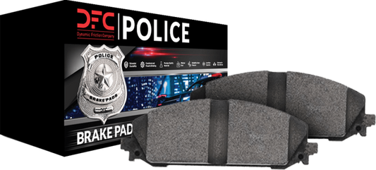 DFC Police Brake Pads and Hardware Kit (FRONT): Dodge Charger (14-23)