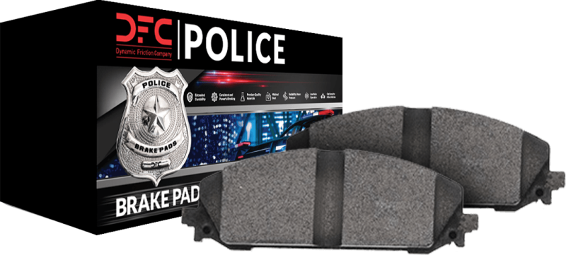 DFC Rear Police Brake Pads & Hardware Kit: Dodge Charger (14-23)