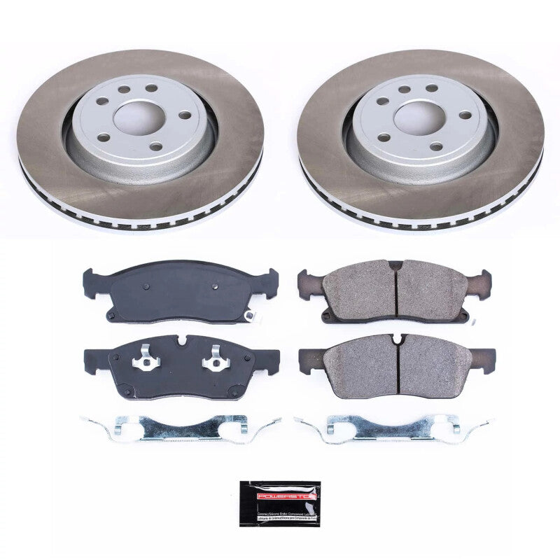 PowerStop Rotor Kit | 2011–2012 Jeep Grand Cherokee (SC5954)