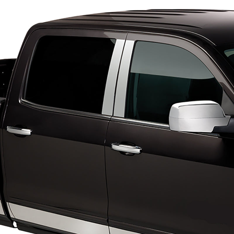 Putco SS Pillar Post Trim | Silverado/Sierra 1500 Crew/Double Cab (402670)