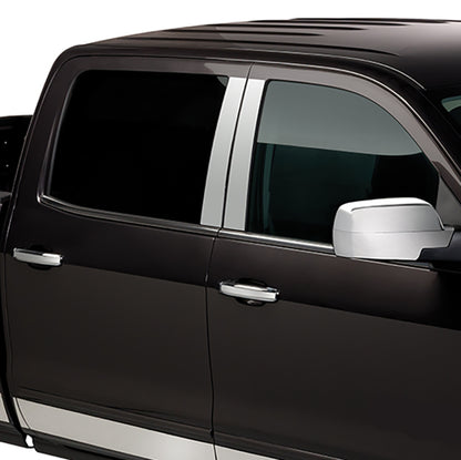 Putco SS Pillar Post Trim | Silverado/Sierra 1500 Crew/Double Cab (402670)