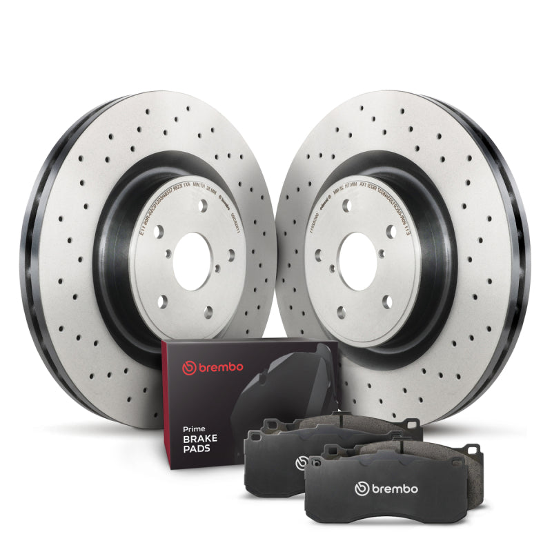 Brembo KT04522 Front Disc Brake Kit for 2016-22 Mercedes‑Benz C43 / CLS450