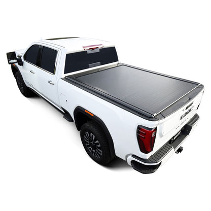 Westin 19-53995 Electric Retractable Tonneau Cover 20+ Silver/Sierra 2500HD 6.5'