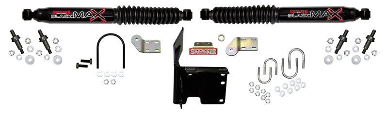 Skyjacker 8214 Black Dual Steering Stabilizer Kit for 13-18 2500/3500
