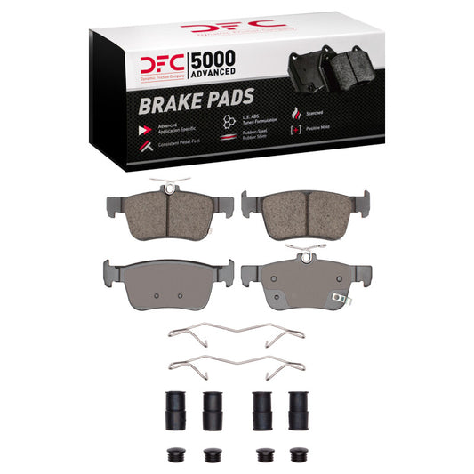 DFC 17-25 Acura Integra Rear Low Metal Brake Pads w/HW (1552-1878-01)
