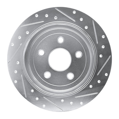 DFC D&S Silver Brake Rotor (REAR LEFT): Jeep Wrangler (07-18)