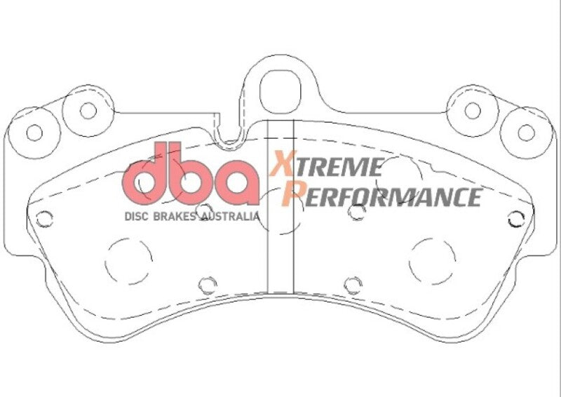 DBA Front Xtreme Performance Brake Pads | Porsche Cayenne S (03-08) (DB1676XP)