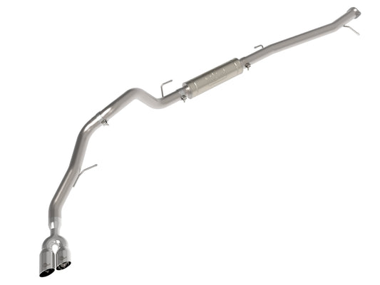 aFe 49-33156-P Vulcan 3in SS Rear-Side Exit Exhaust System For Ford Ranger Raptor 22-26