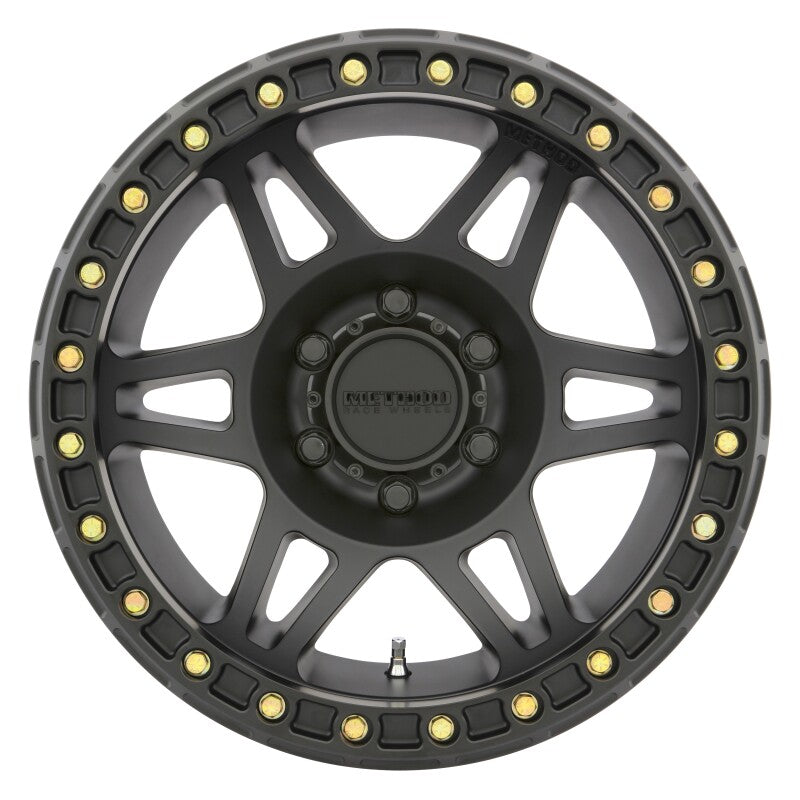 (set of 4) Method MR106 Beadlock Matte Black | 17x9" -44mm | 6x5.5in Wheel