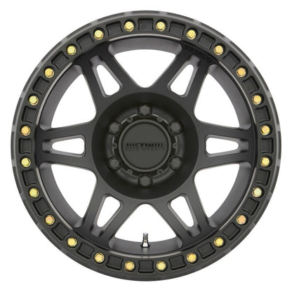 (set of 4) Method MR106 Beadlock Matte Black | 17x9" -44mm | 6x5.5in Wheel