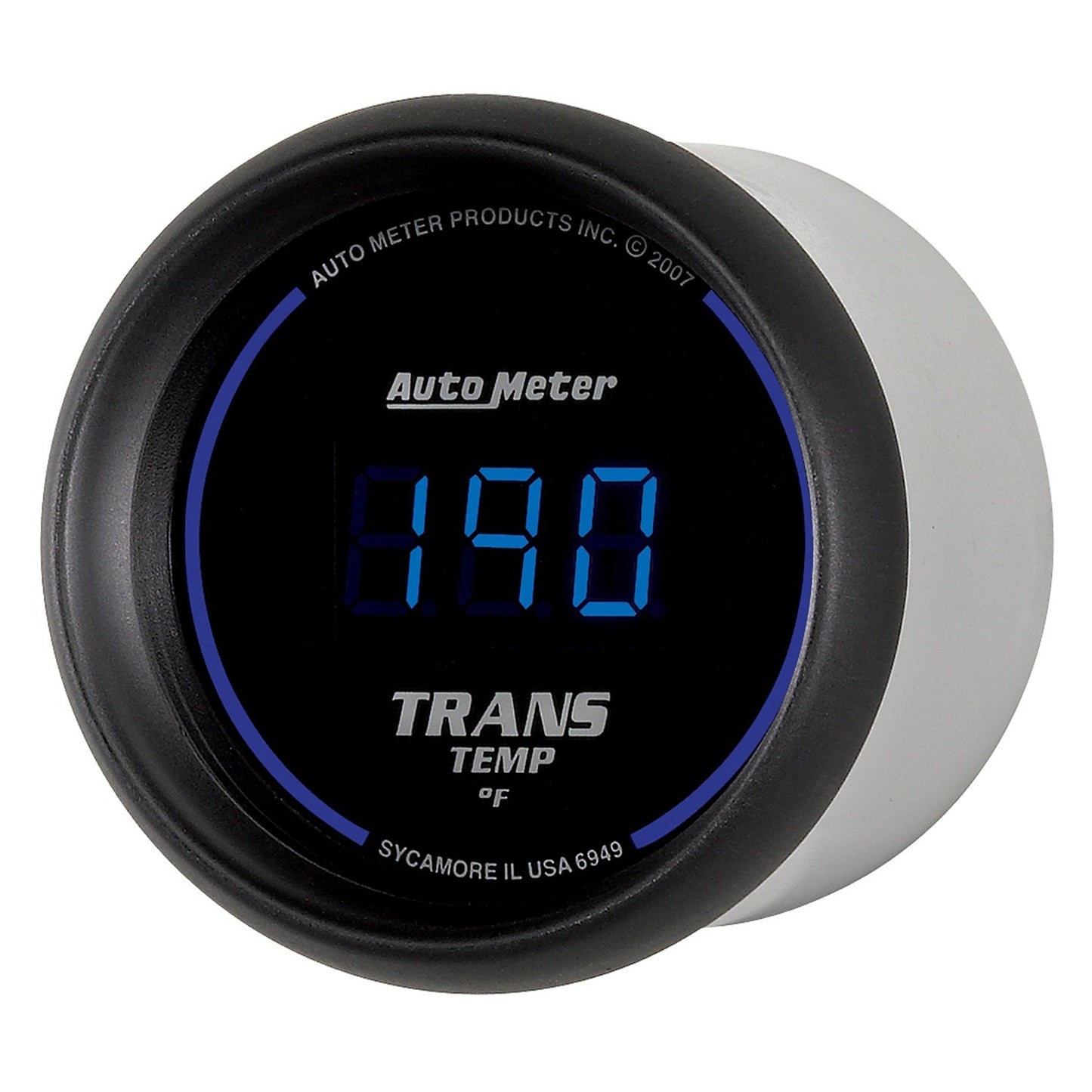AutoMeter 52.4mm Black Digital Trans Temperature Gauge (6949)