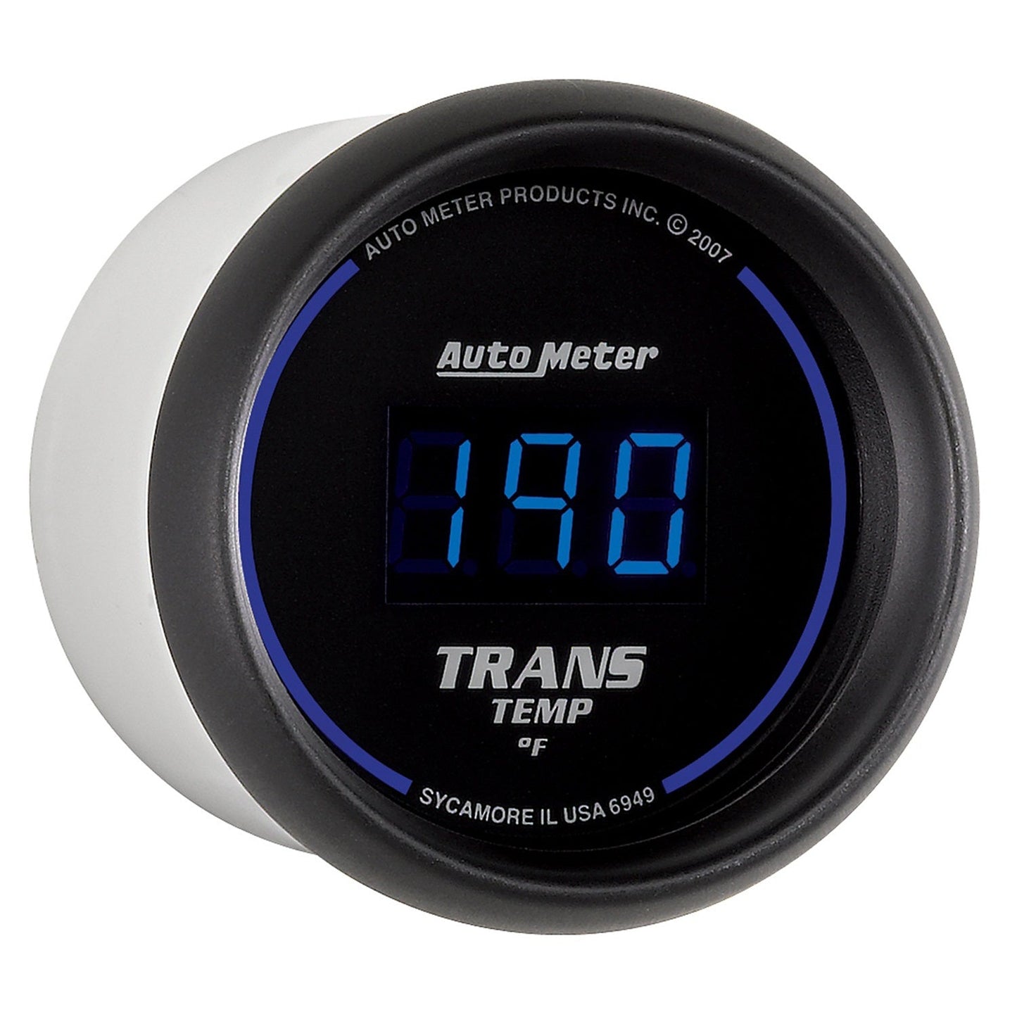 AutoMeter 52.4mm Black Digital Trans Temperature Gauge (6949)