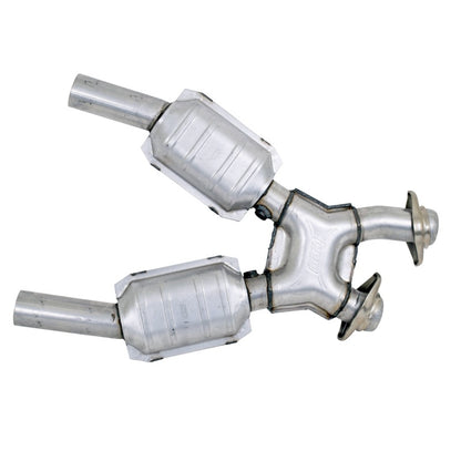 BBK 2-1/2in X Pipe w/ Catalytic Converters | Ford Mustang 94-04 (1670)