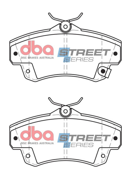 DBA Street Series Front Brake Pads | Chrysler PT Cruiser (01-10) (DB1855SS)