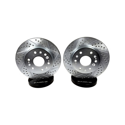 Baer Brakes 11-20 Dodge Durango w/ 350mm Front Rotors & Vented Rear Rotors Claw Perf. Rear Rotors