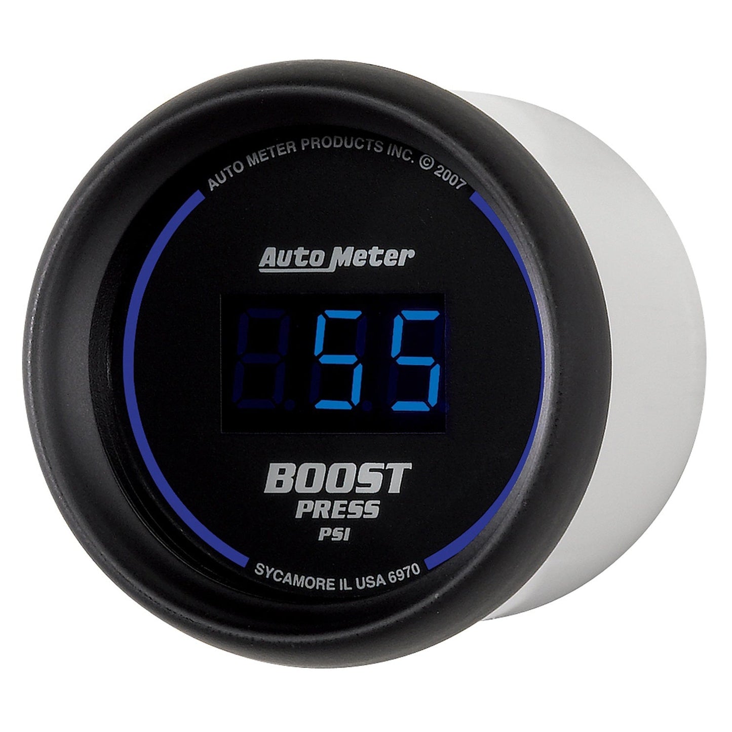 AutoMeter Cobalt Digital 52mm Digital 5-60 PSI Boost Gauge (6970)