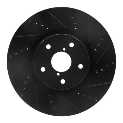 R1 05-17 Subaru WRX STI Drilled & Slotted Rotor | WRX STI (00-21) (ECB-13016R)
